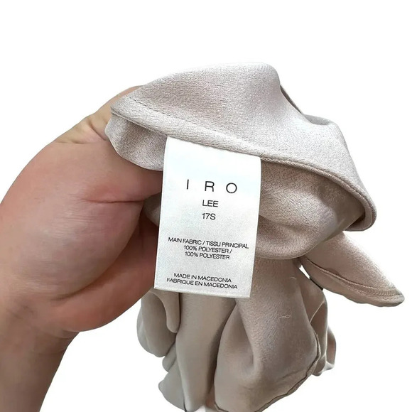 IRO Lee Dress in Pink Sand Sleeveless Flowy Size 34‎ / US 2 - Picture 9 of 10